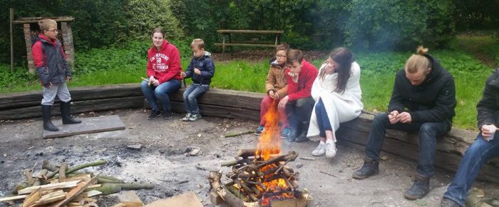 Zonnepitten weekendkamp scouts