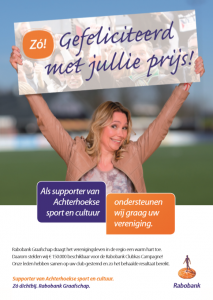 Rabobank Clubkascampagne 2018 banner